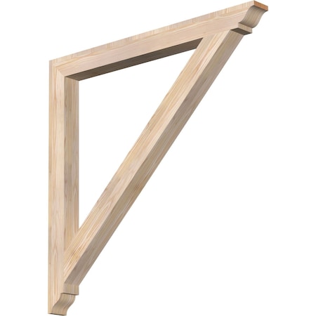 Traditional Traditional Smooth Bracket, Douglas Fir, 3 1/2W X 42D X 42H